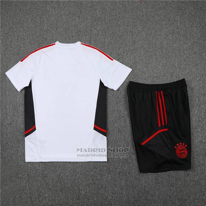 Chandal del Bayern Munich Manga Corta 2022-2023 Blanco - Pantalon Corto